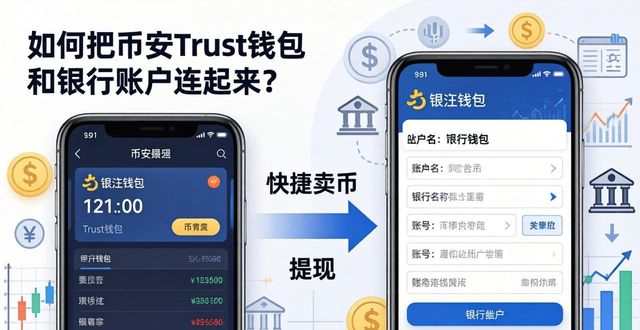 如何把币安Trust钱包和银行账户连起来？
