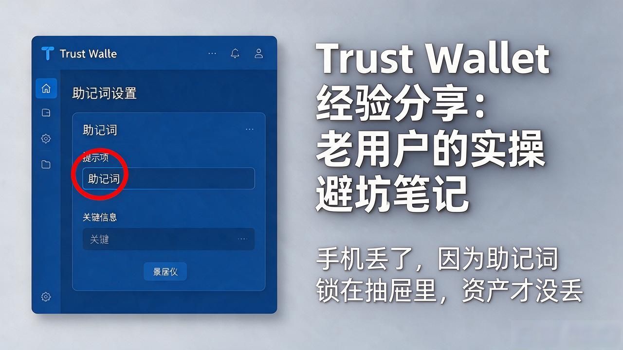 Trust Wallet 经验分享：老用户的实操避坑笔记