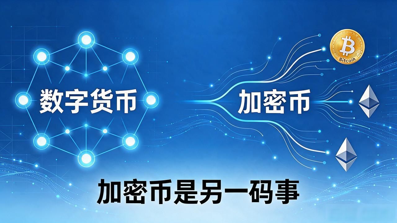 数字货币是不是就是加密币？90%的人都把这两个概念搞混了
