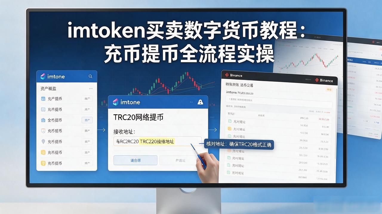 imtoken买卖数字货币教程：充币提币全流程实操