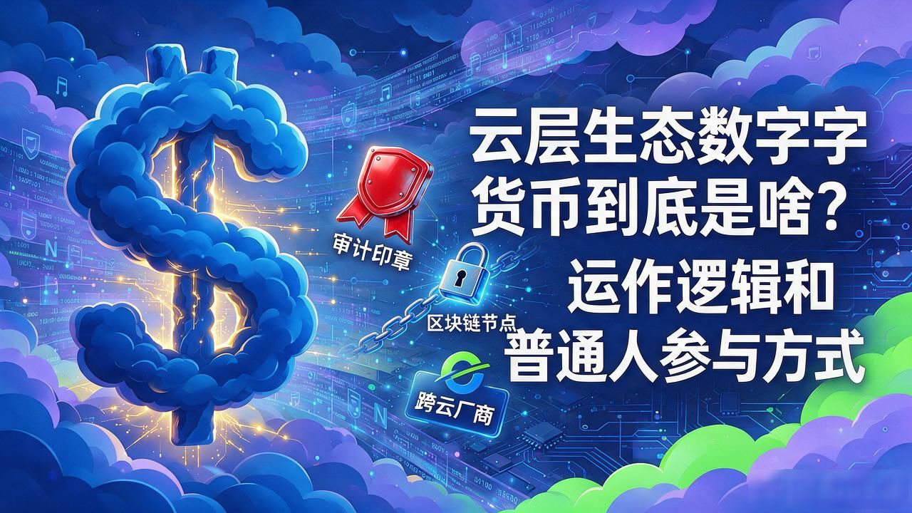 云层生态数字货币到底是啥？运作逻辑和普通人参与方式
