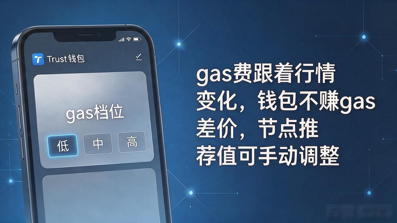 Trust钱包gas费为啥跟着行情变？转账手续费怎么算