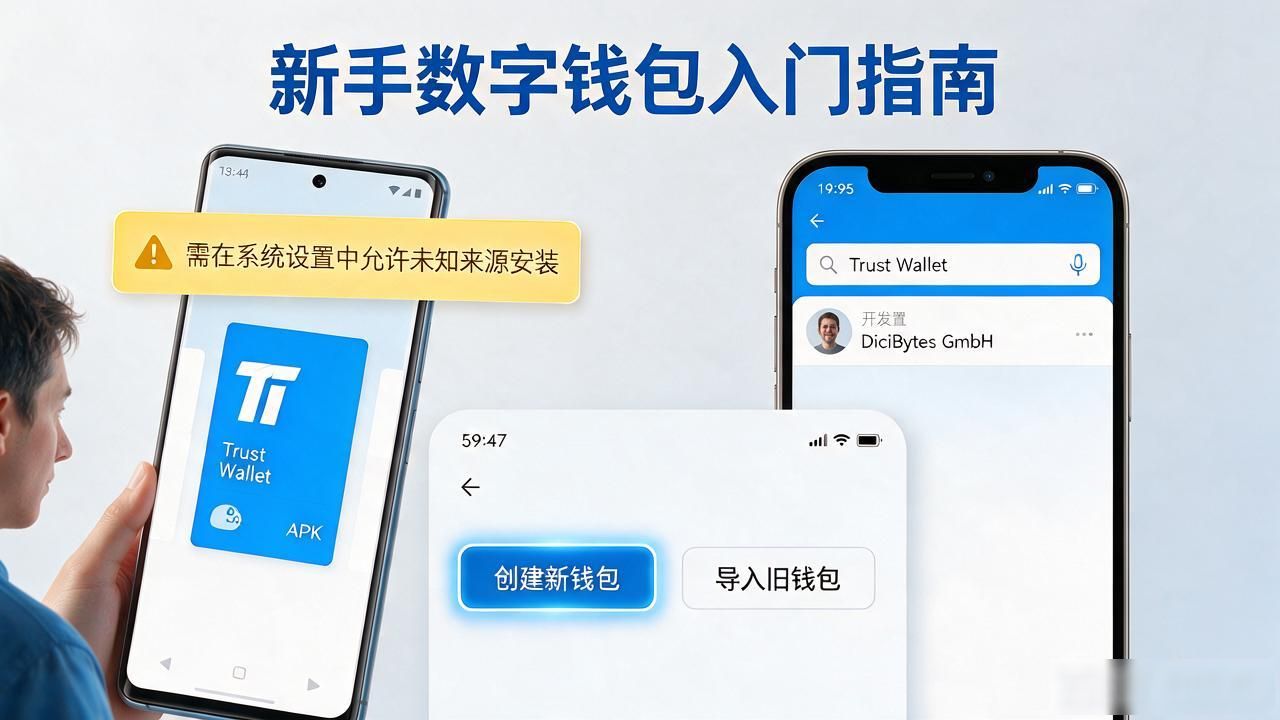 Trust Wallet官网怎么下载？新手数字钱包入门指南
