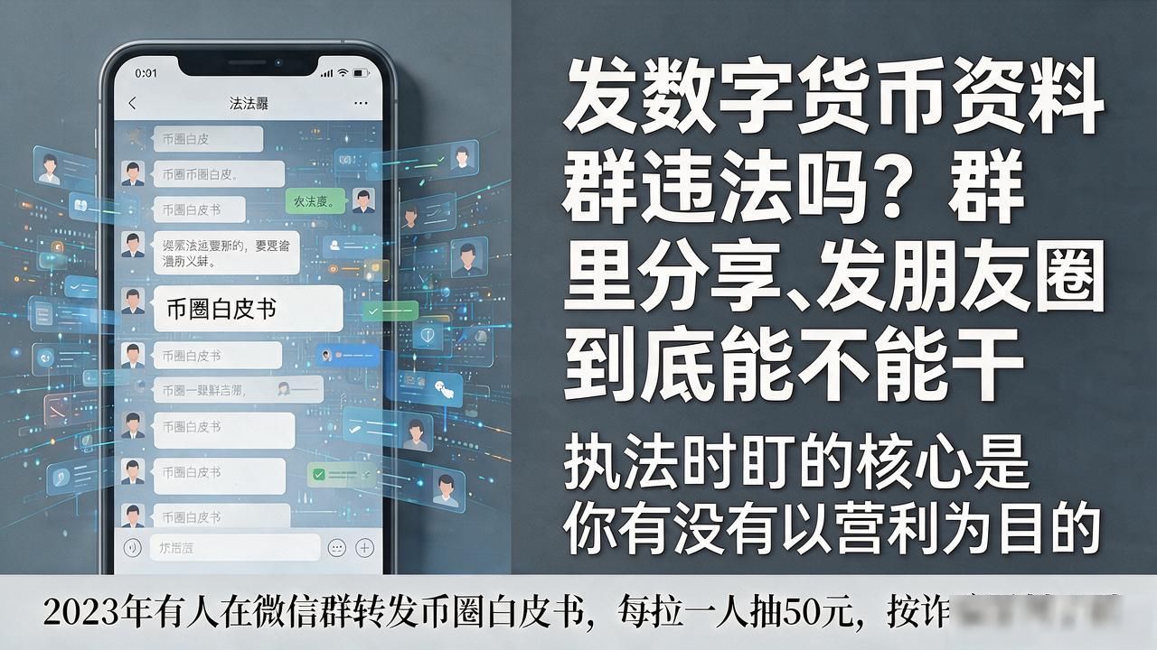 数字货币群发风险_转发数字货币资料违法性_发数字货币资料违法吗