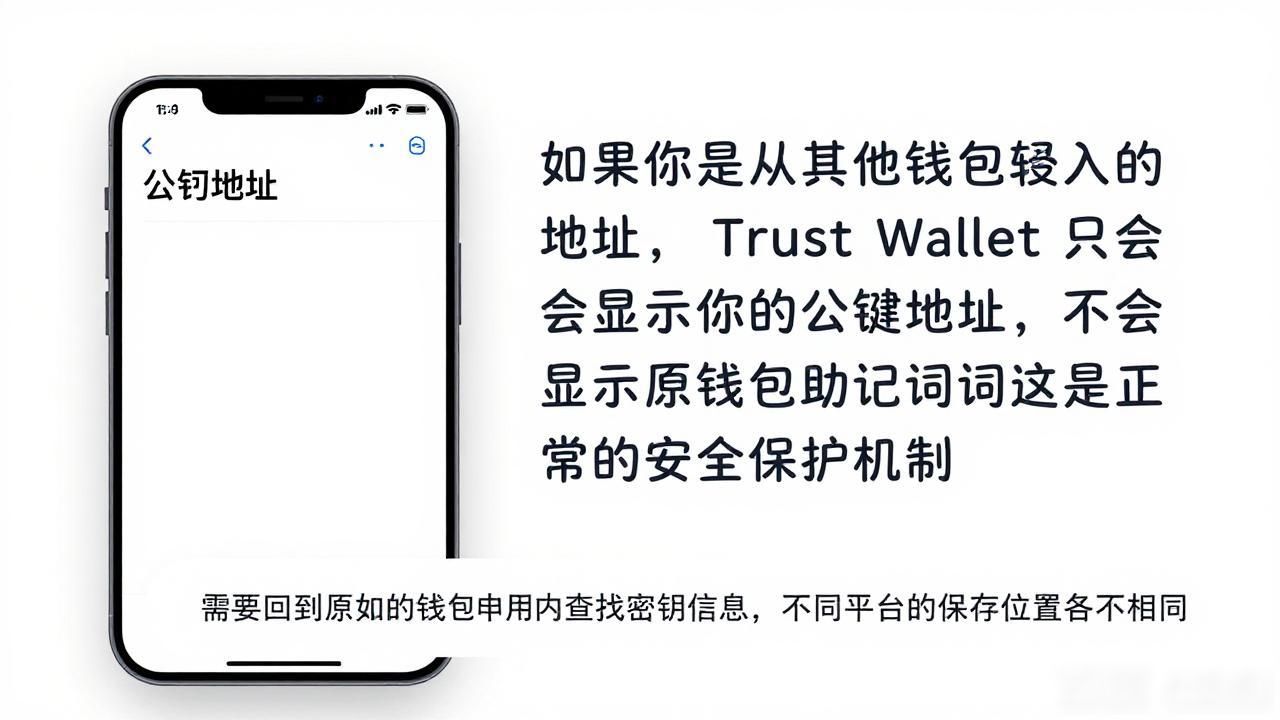 Trust Wallet助记词重要性_Trust Wallet找不到私钥密钥原因_trust钱包怎么没有密钥