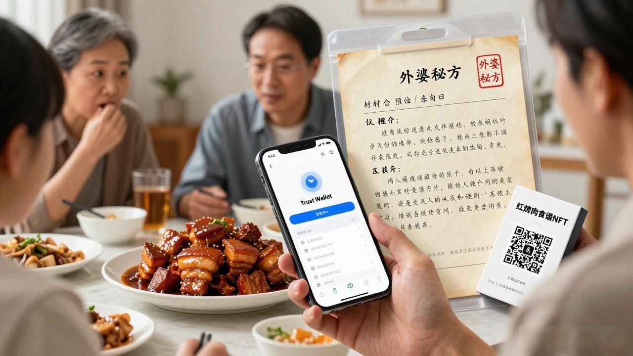 Trust Wallet下载中舌尖上美食与数字食谱_数字食谱_厨房菜谱NFT