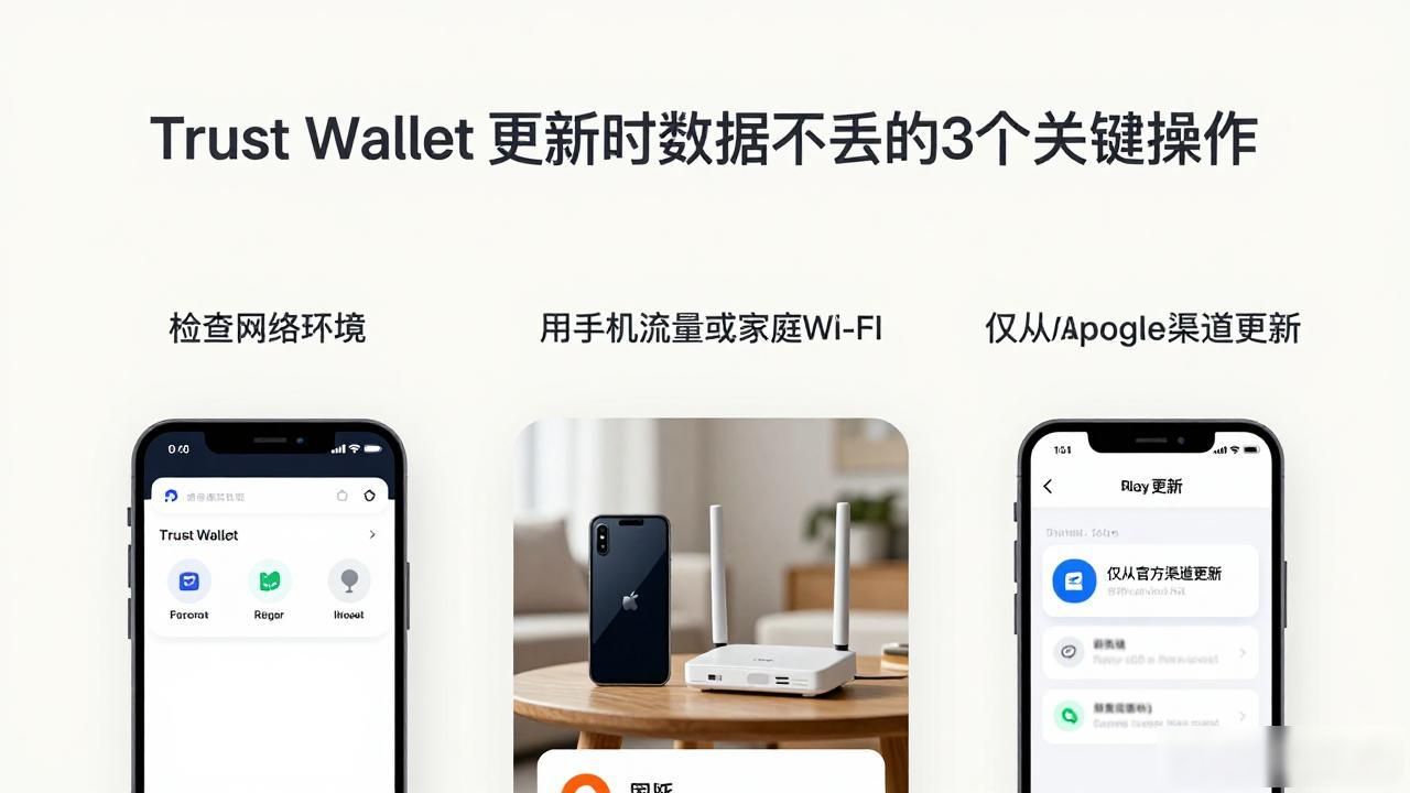 Trust Wallet更新备份助记词_Trust Wallet安全更新流程_如何保证 Trust Wallet 更新中的数据完整性?