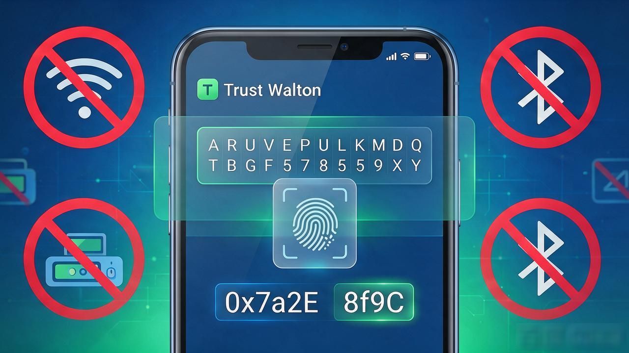 Trust Wallet去中心化钱包使用规范_通过重要的步骤，确保存储在Trust Wallet中的资产安全_Trust Wallet助记词安全存储