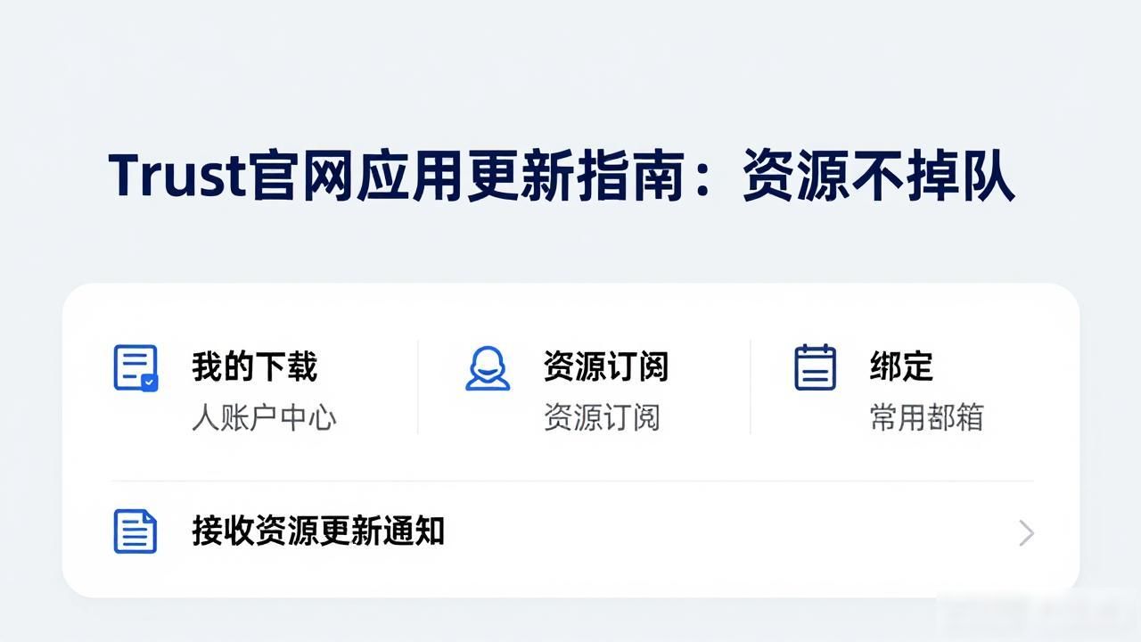 资源同步管理_如何确保从Trust官网获得的应用与所需资源始终保持更新!_Trust官网应用更新